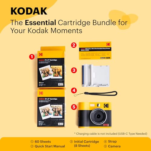 2-in-1 Instant Camera and Photo Printer R619