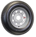ST215/75D14 Trailer Tire On Rim 14X5.5 5-4.5 Silver Spoke Wheel A1333