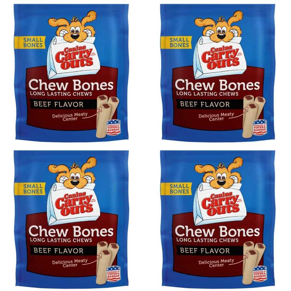Beef Flavor Dog Chew Bones P417273