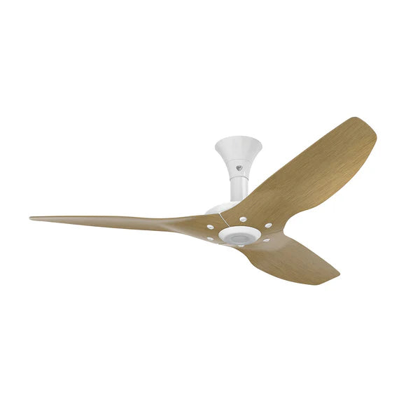 52 Ceiling Fan with Caramel Aluminum Blades and White Finish Y654938