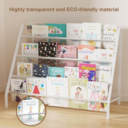 4 Tier Metal Kids Bookshelf H9234