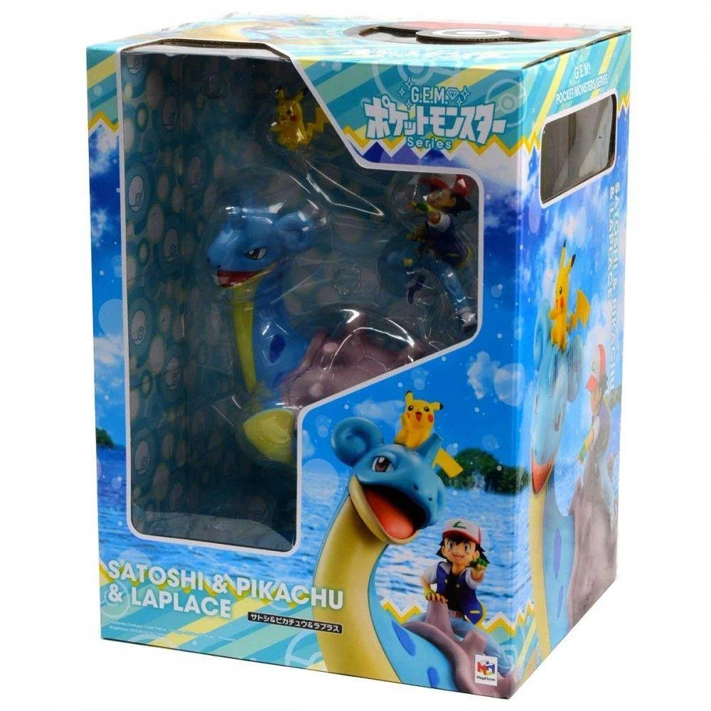 Pokemon Ash, Pikachu & Lapras E6151