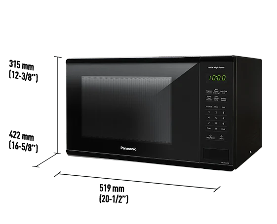 1.3 cu.ft. 1100W Black Microwave Q63458