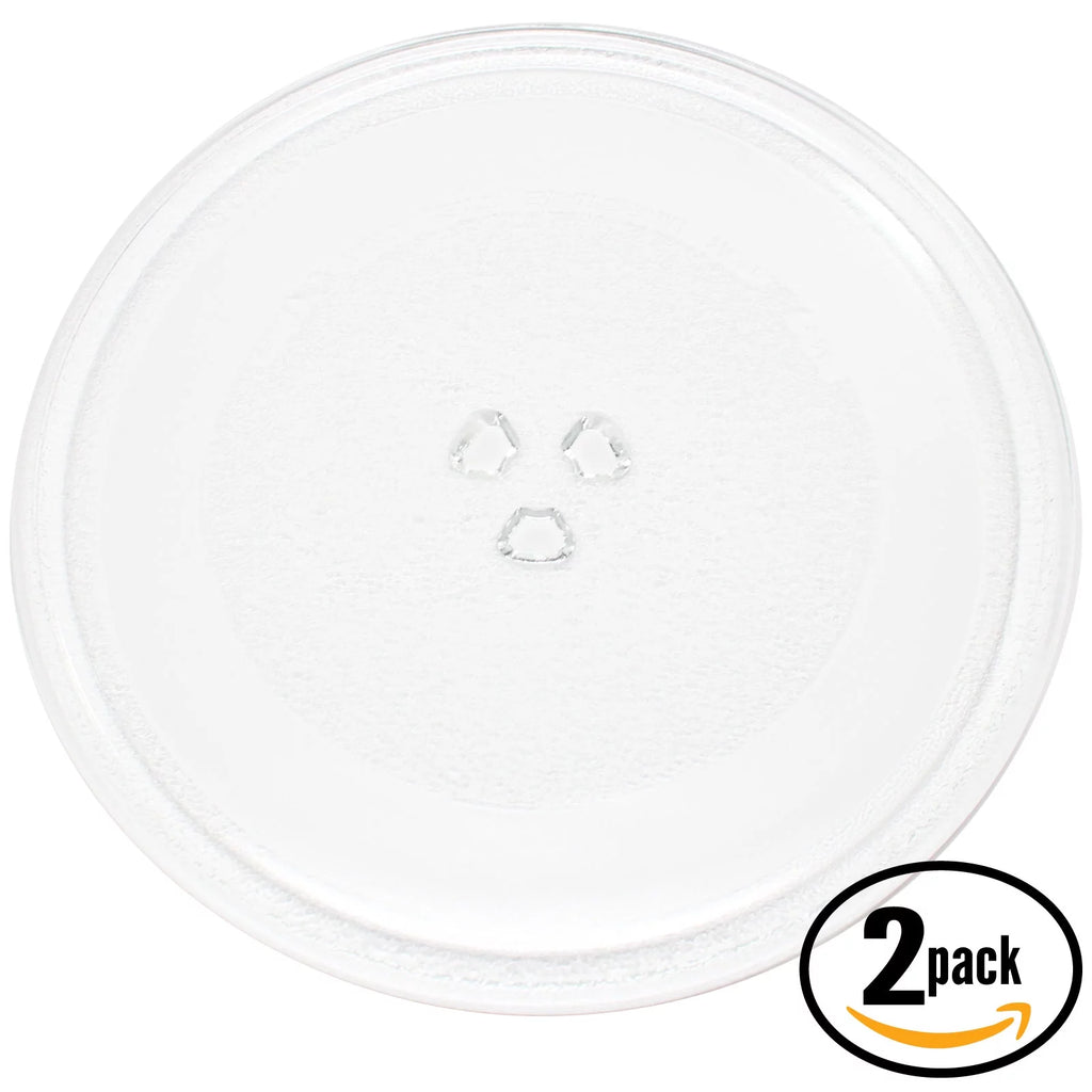 2-Pack Replacement Microwave Glass Plate 10" (255mm) F422