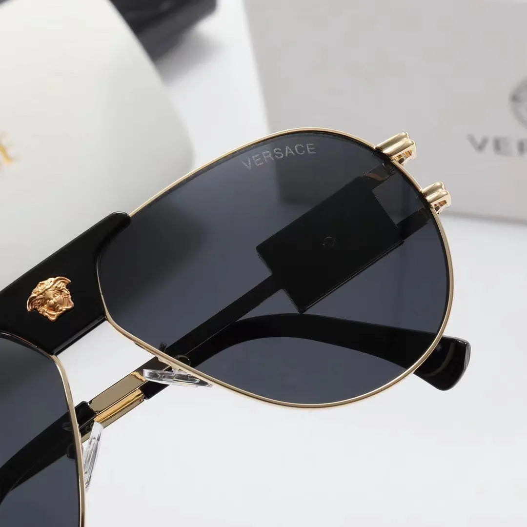 Fashion Lion Head Temple Sunglasses Y760