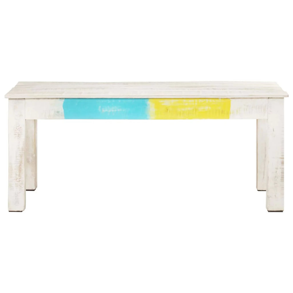 White Mango Wood Coffee Table O83746