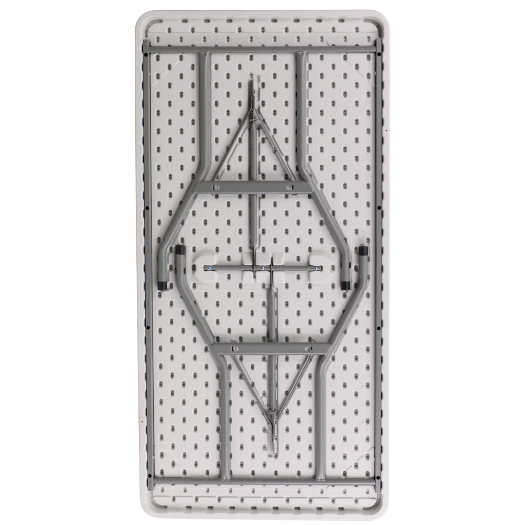 Granite White Plastic Folding Table Z958