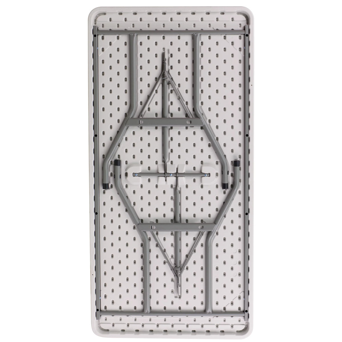 Granite White Plastic Folding Table Z958