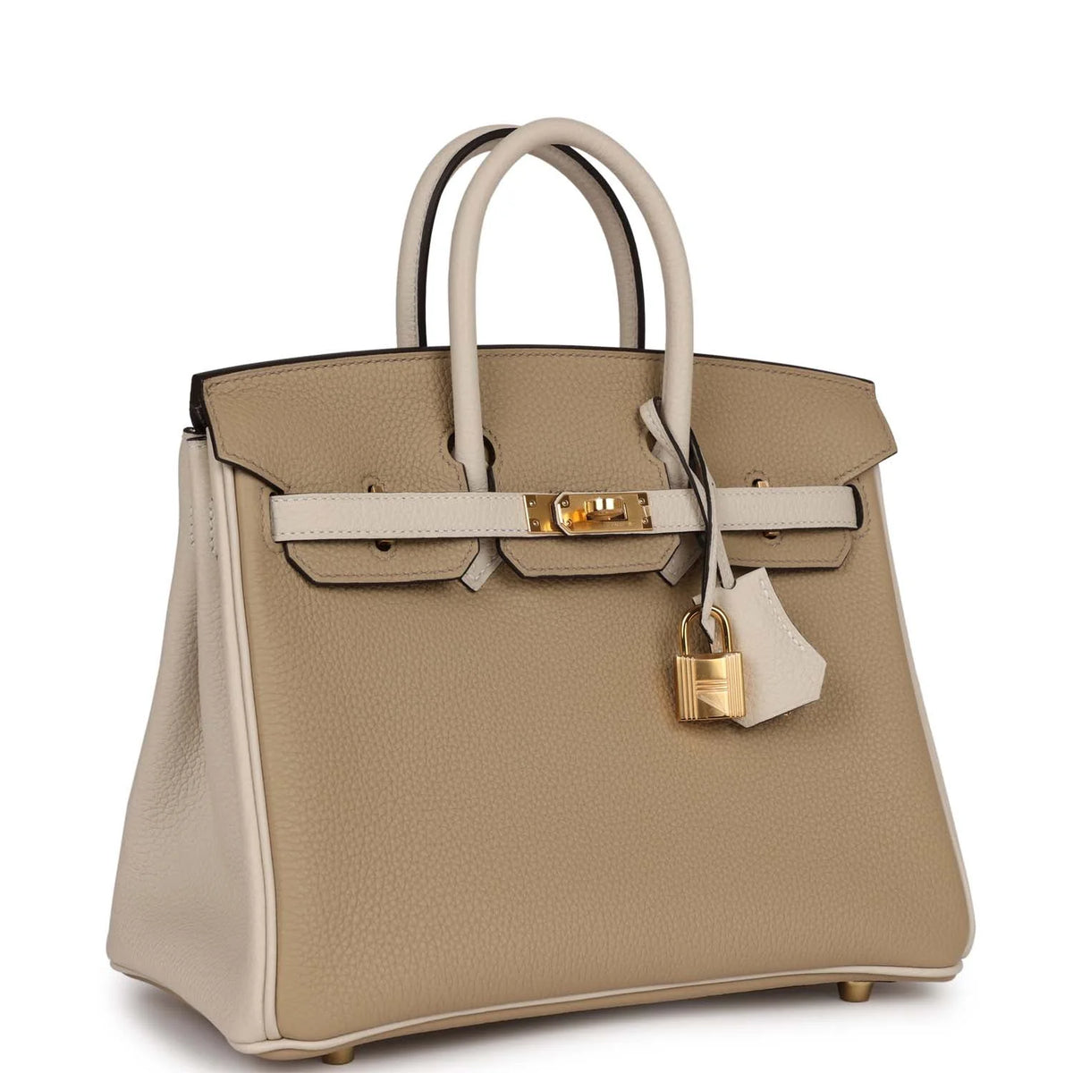 Trench and Beton Togo Leather Bag V40535