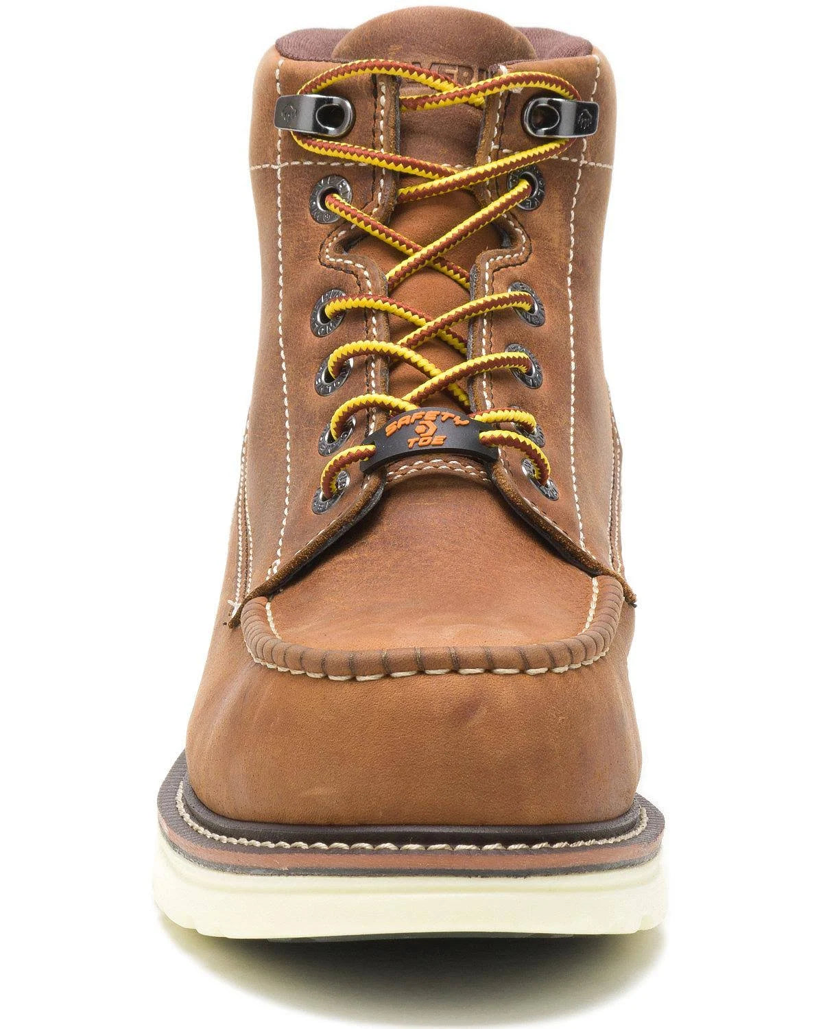 Tan Moc-Toe Work Boots K506
