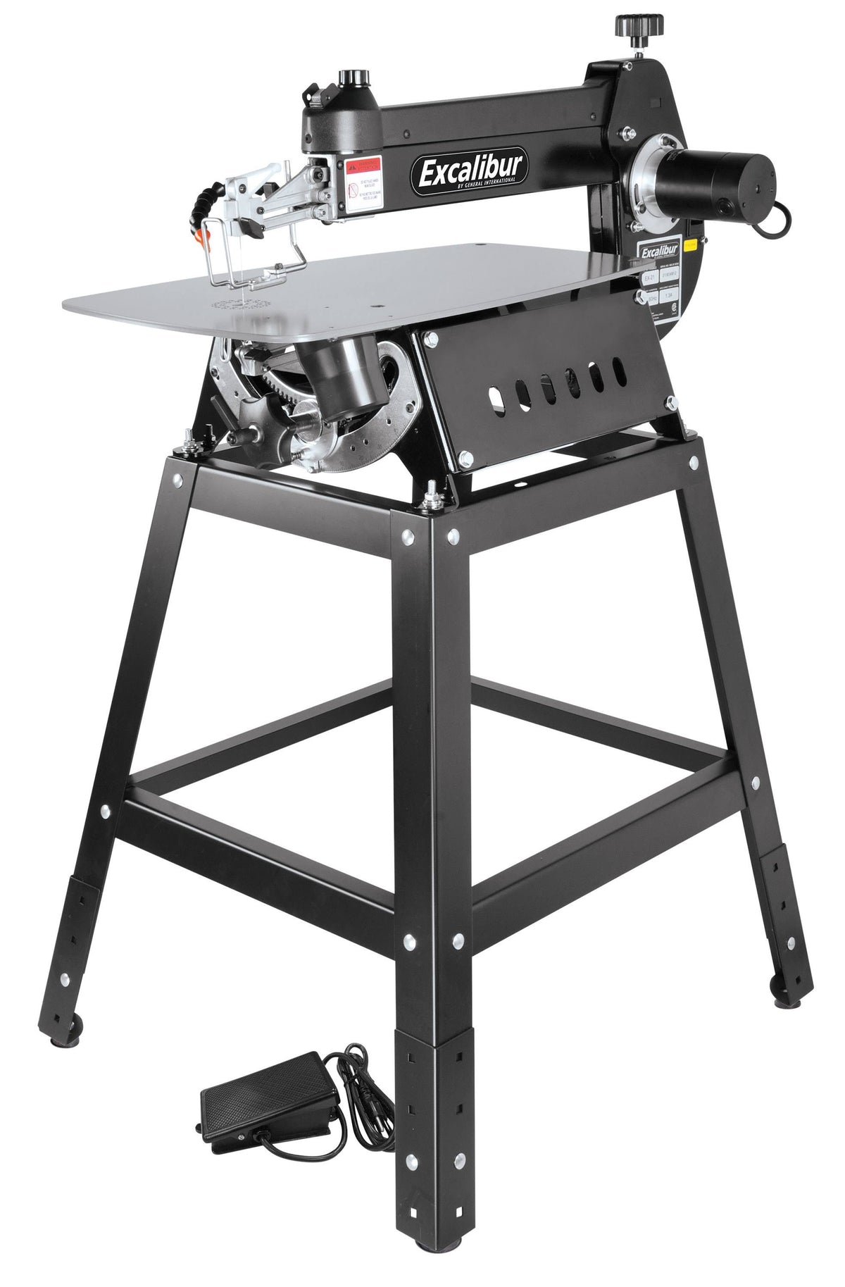 16-inch Tilting Head Scroll Saw Kit with Foot Switch and Stand O14829