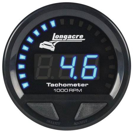 Digital Waterproof Tachometer 2-5/8 inch D5214
