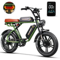 20" Dual Motor 2000W Fat Tire Electric Bike C65797