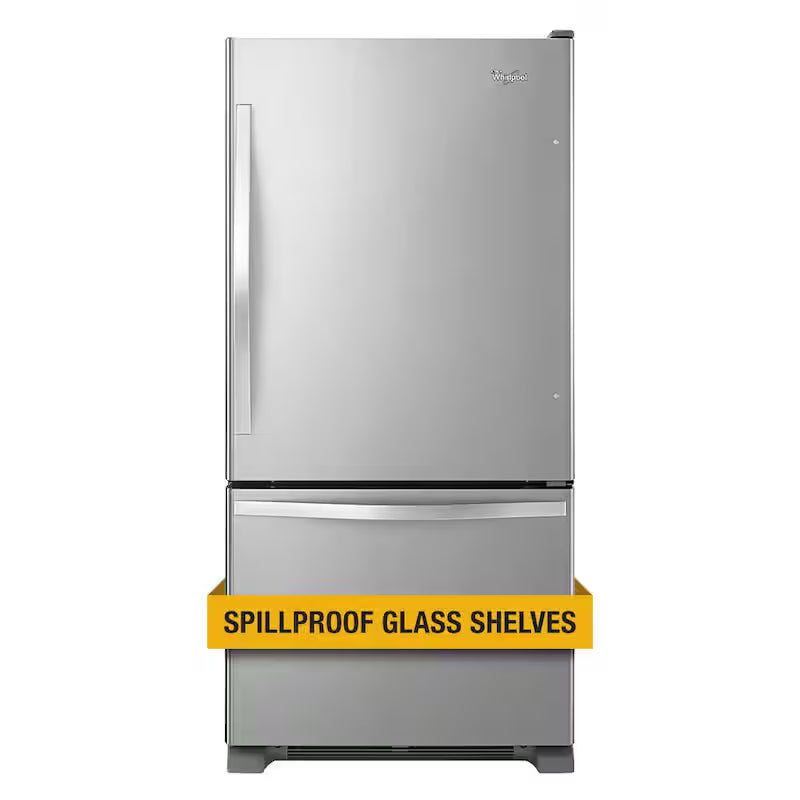 22 cu. ft. Stainless Steel Bottom Freezer Refrigerator U60815