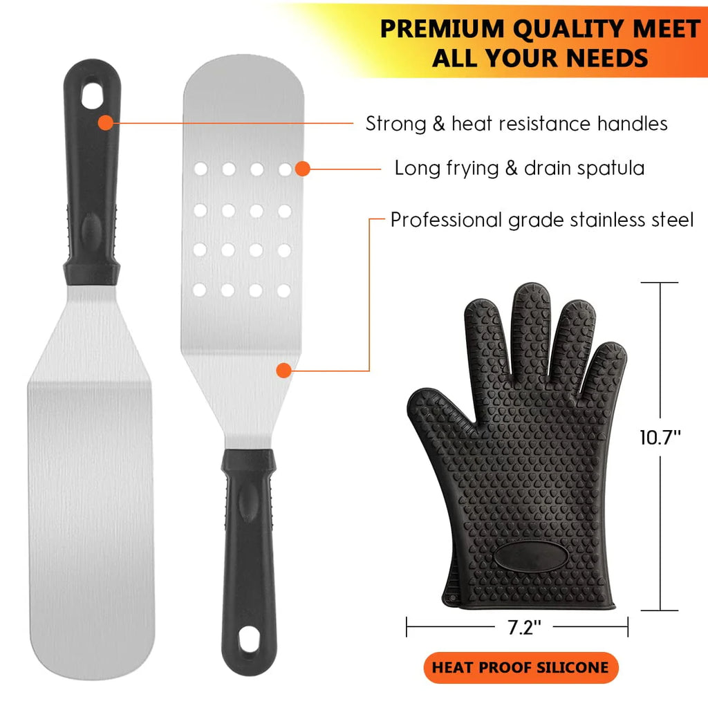 140 Pcs Griddle Accessories Kit J886937