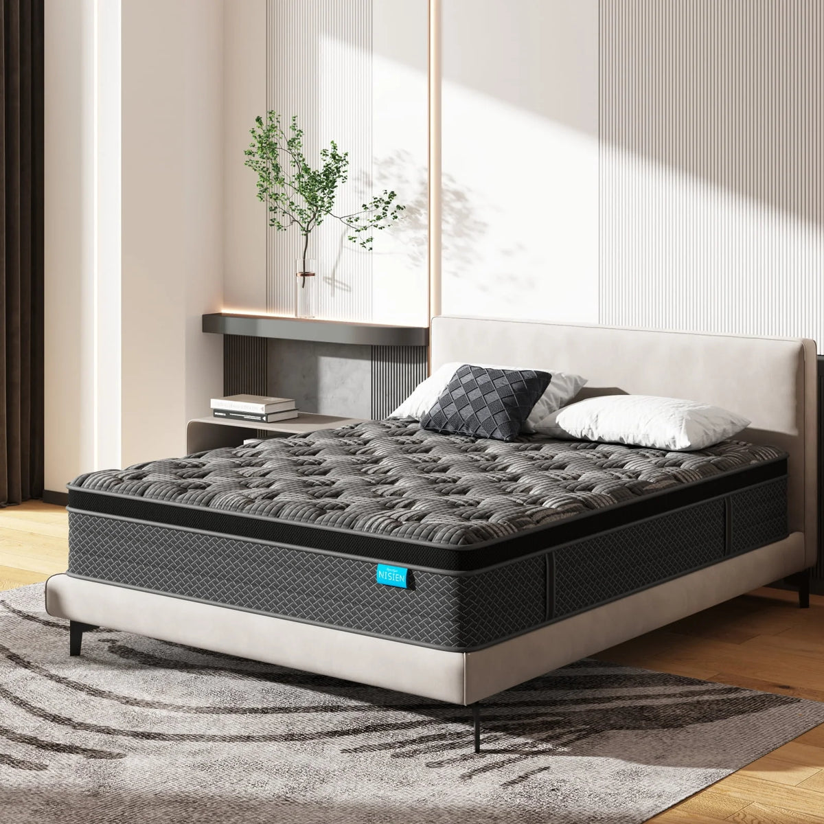 CertiPUR-US Certified Memory Foam Pocket Spring Hybrid Mattress W684