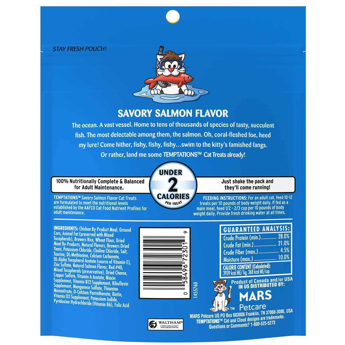 Salmon Flavor Cat Treats P17902