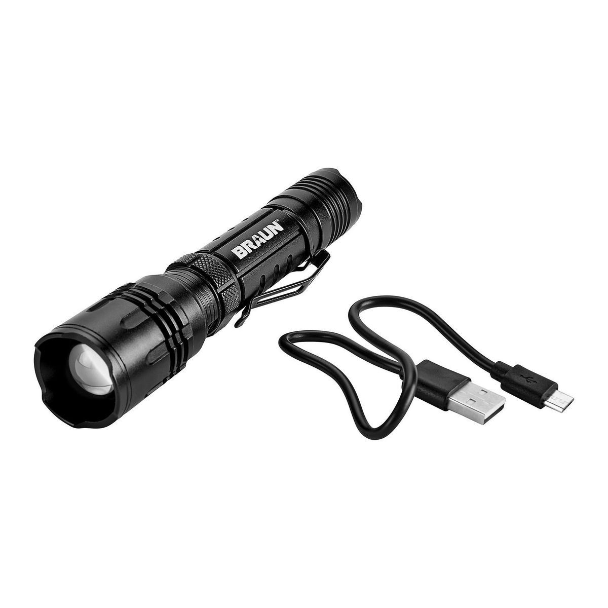 Rechargeable Waterproof Tactical LED Flashlight U97742