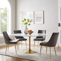 Round Wood Dining Table X281673