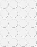Magnetic Round Indicators White PK20 T9697