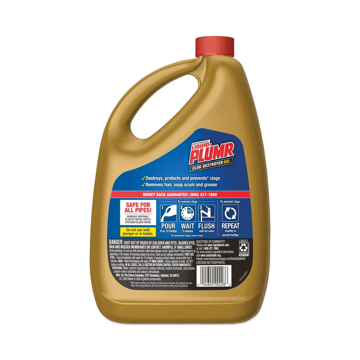80 fl oz Drain Clog Remover Gel V109161