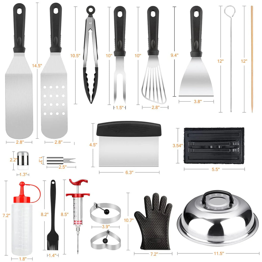 140 Pcs Griddle Accessories Kit J886937