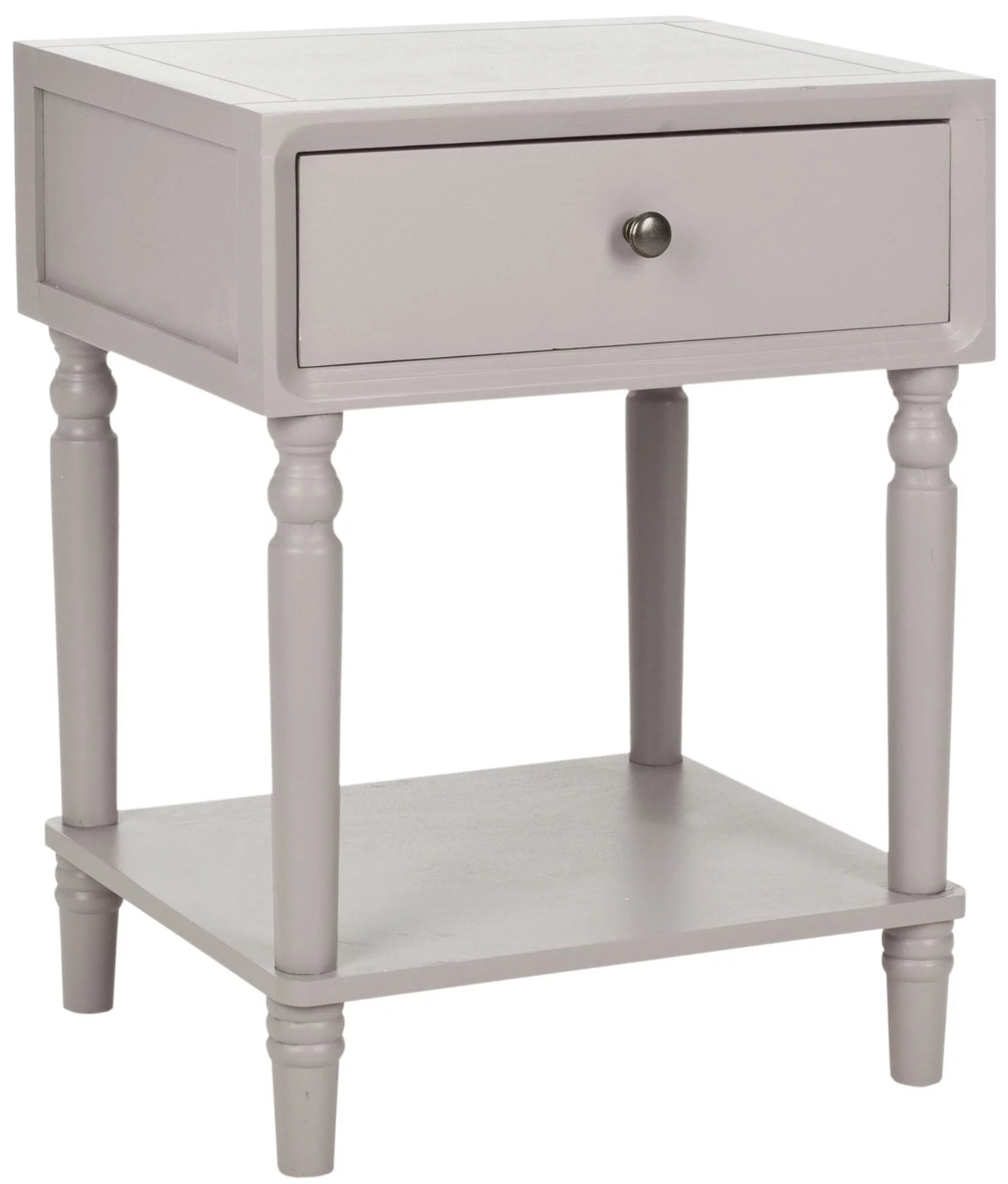 Rustic Nightstand with Storage Drawer S1963