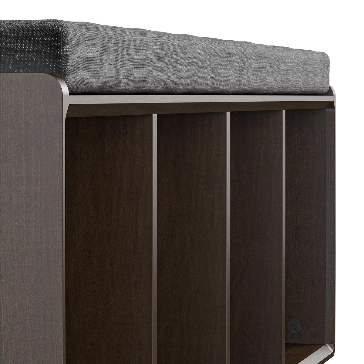 Walnut Entryway Bench C913