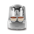Automatic Turkish Coffee Machine White Silver K793