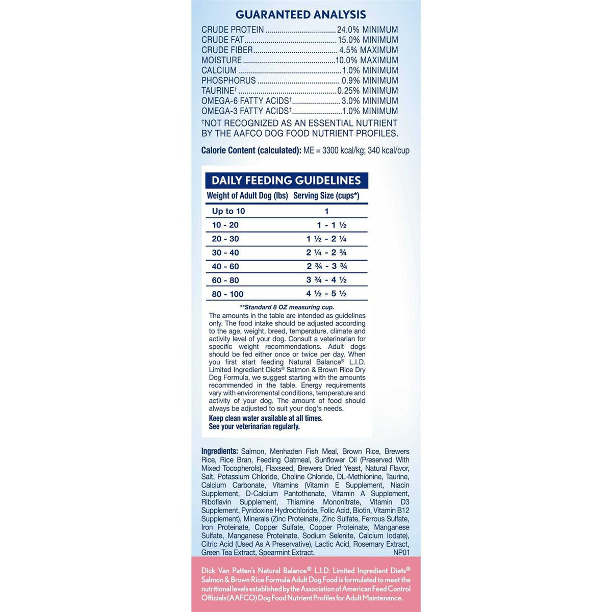 Limited Ingredient Dry Dog Food U93549
