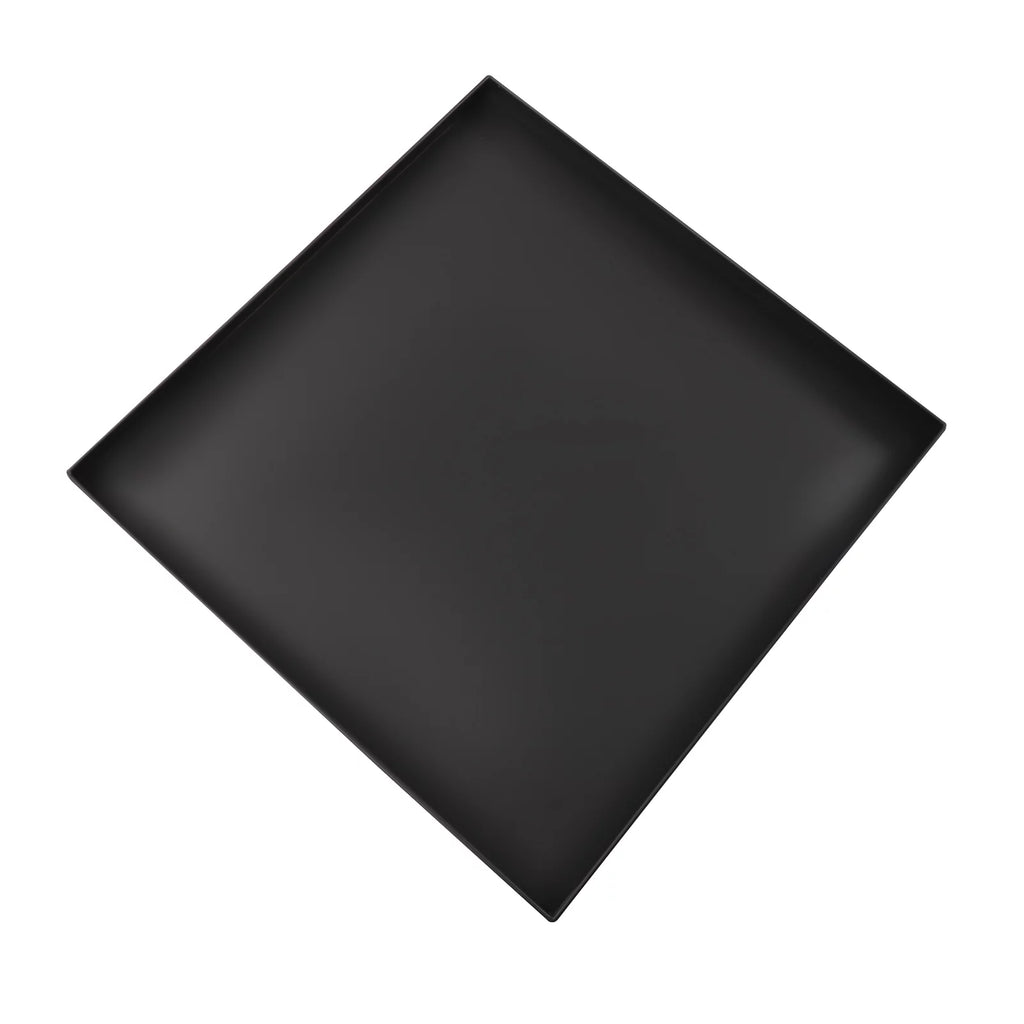 Black Metal Tray End Table S231
