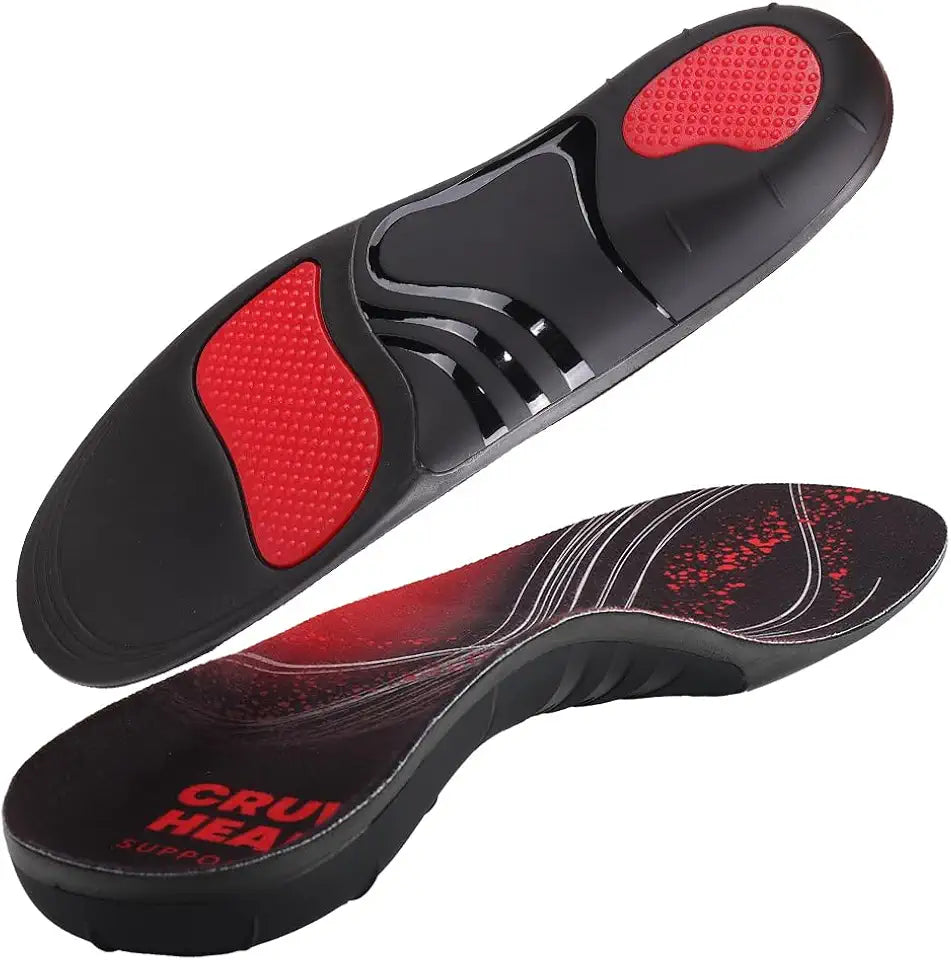 High Arch Support Orthotic Insoles for Work Boots, Sneakers, and Casual Shoes G35175