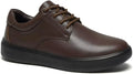 Men's Orthopedic Leather Walking Shoes with Arch Support N22425