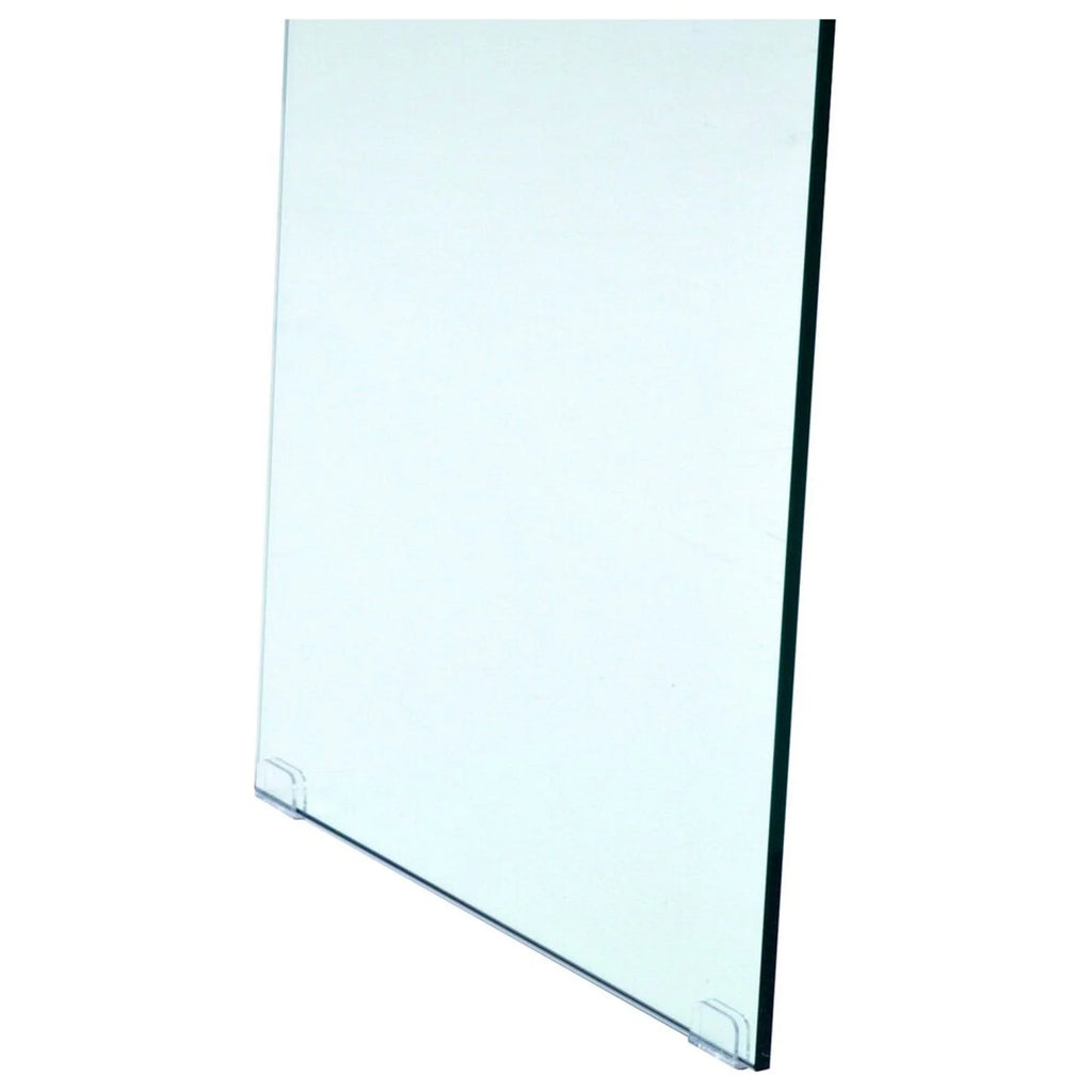 43 Inch Tempered Glass U Shaped Computer Desk C9696