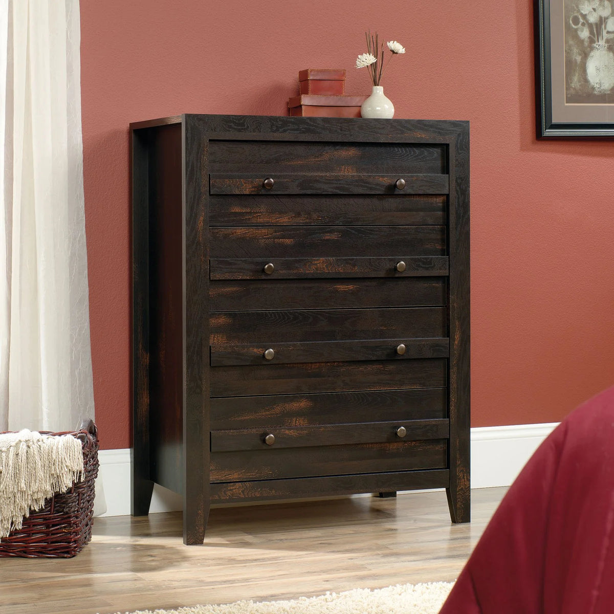 4 Drawer Oak Dresser L881