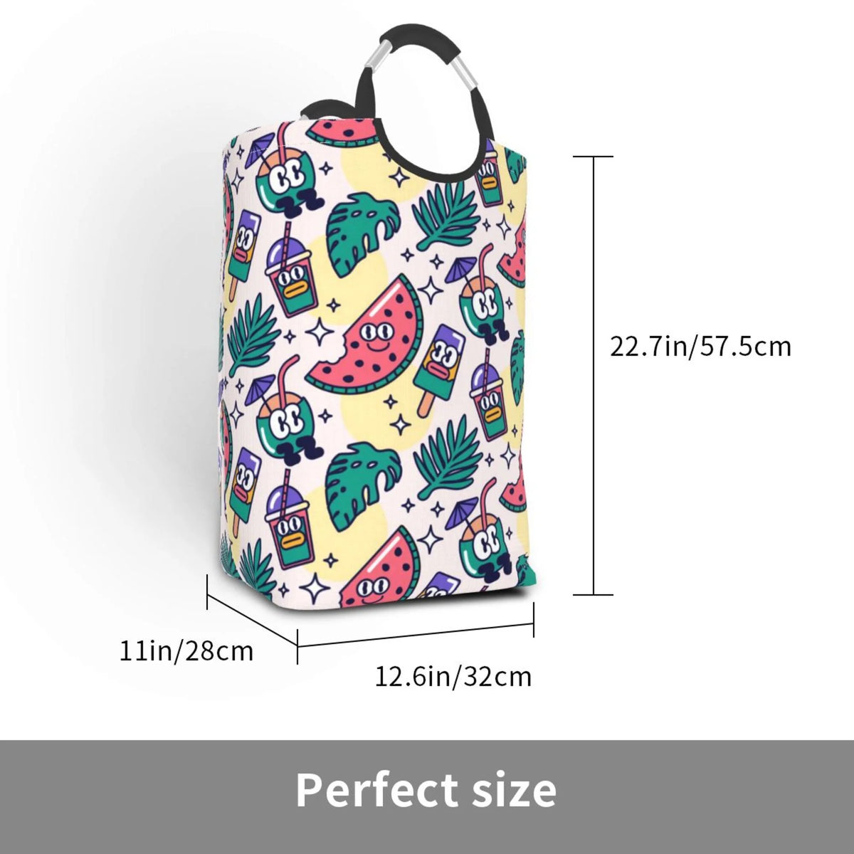 Collapsible Laundry Basket with Handles R5997
