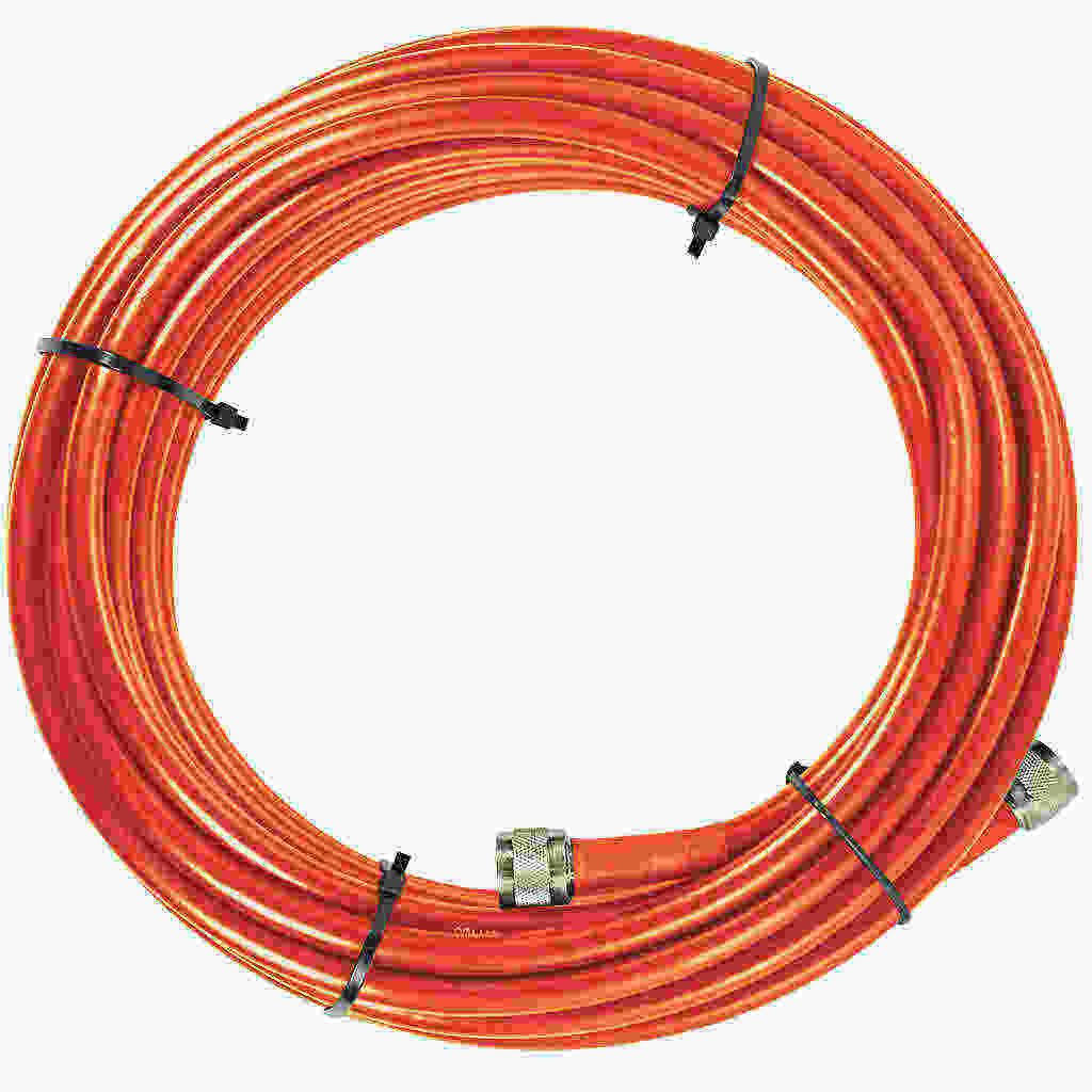 75 ft Ultra Low Loss Coax Plenum Cable with N-Male Connectors W60143
