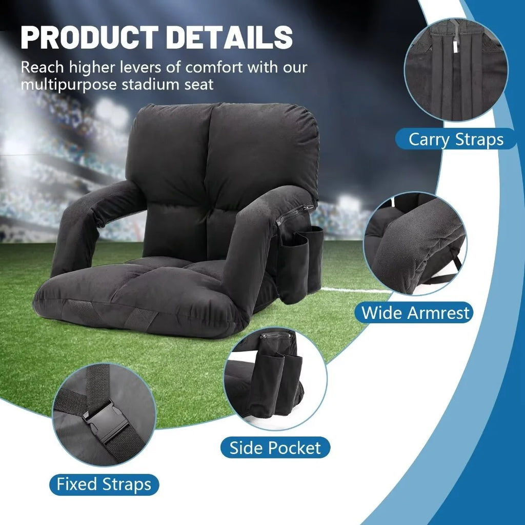 Heated Stadium Seats with Back Support A89319
