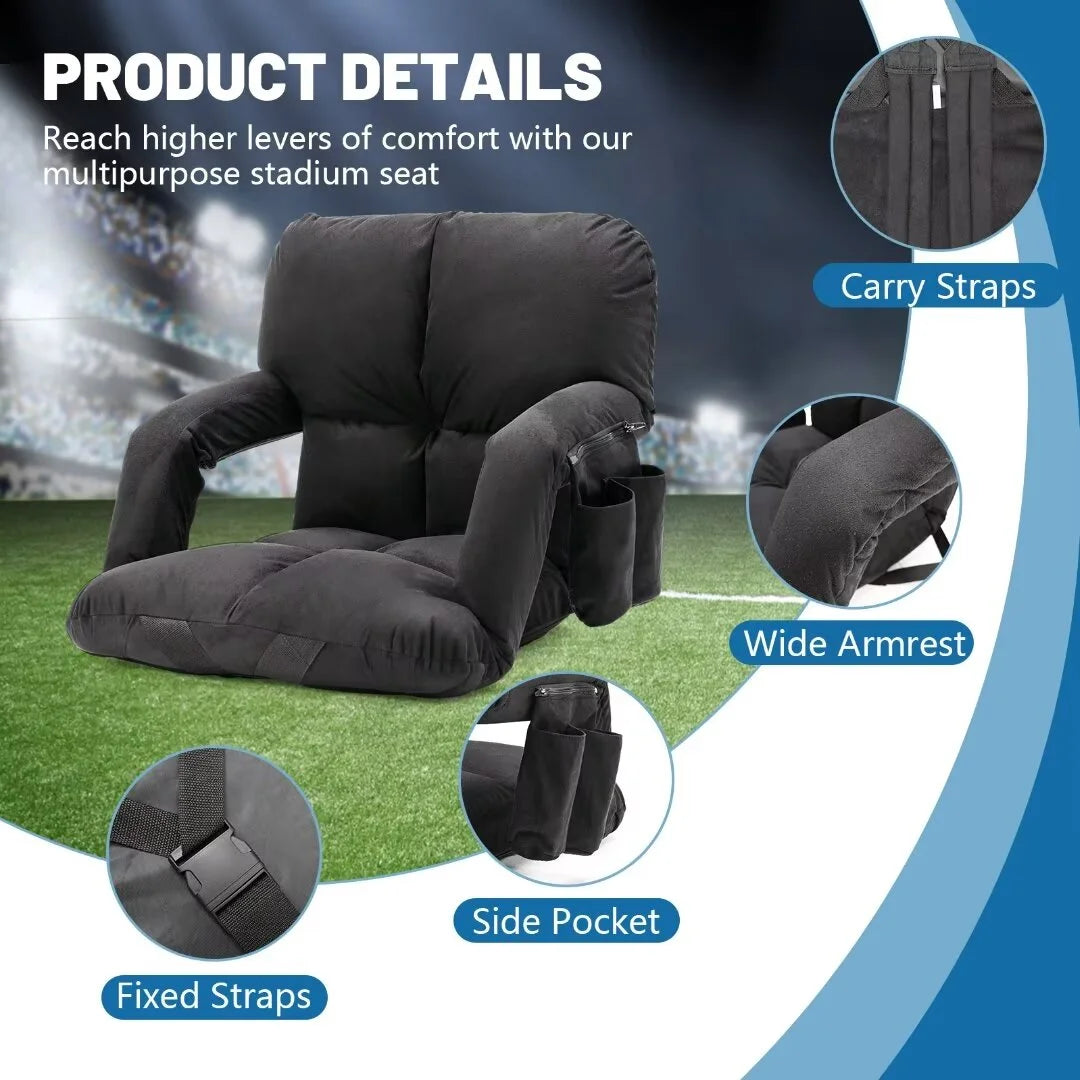 Heated Stadium Seats with Back Support A89319