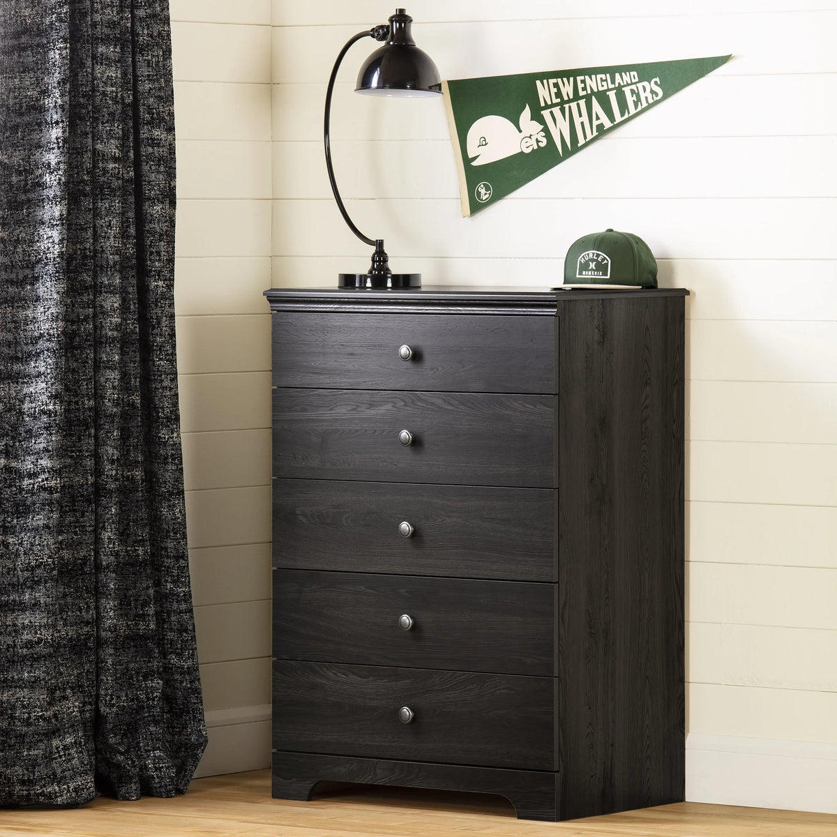 Gray Contemporary Chest M612443
