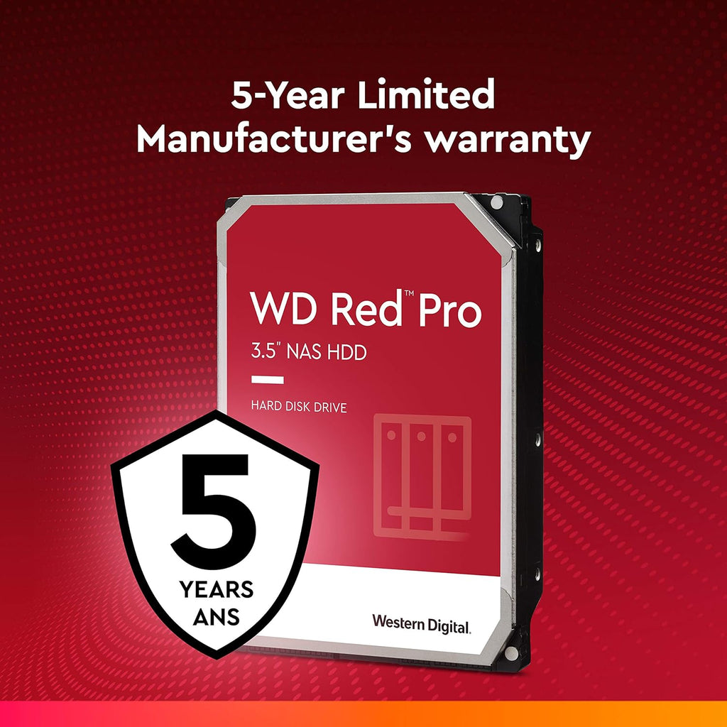 6TB NAS Internal Hard Drive HDD - 7200 RPM, SATA 6 Gb/s, CMR, 256 MB Cache, 3.5 S550