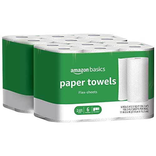 2-Ply Paper Towels, 12 Rolls F93914