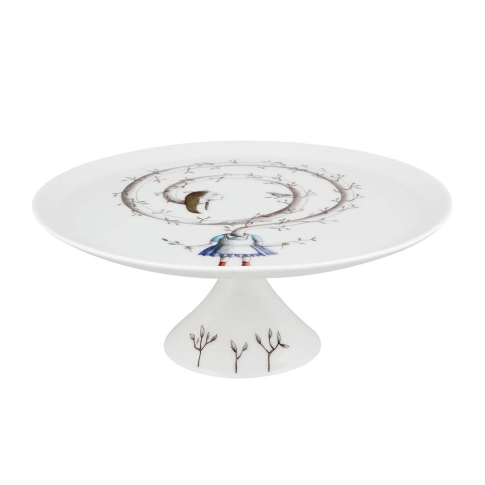 Small Footed Cake Plate Set of 4 X4355