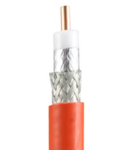 75 ft Ultra Low Loss Coax Plenum Cable with N-Male Connectors W60143