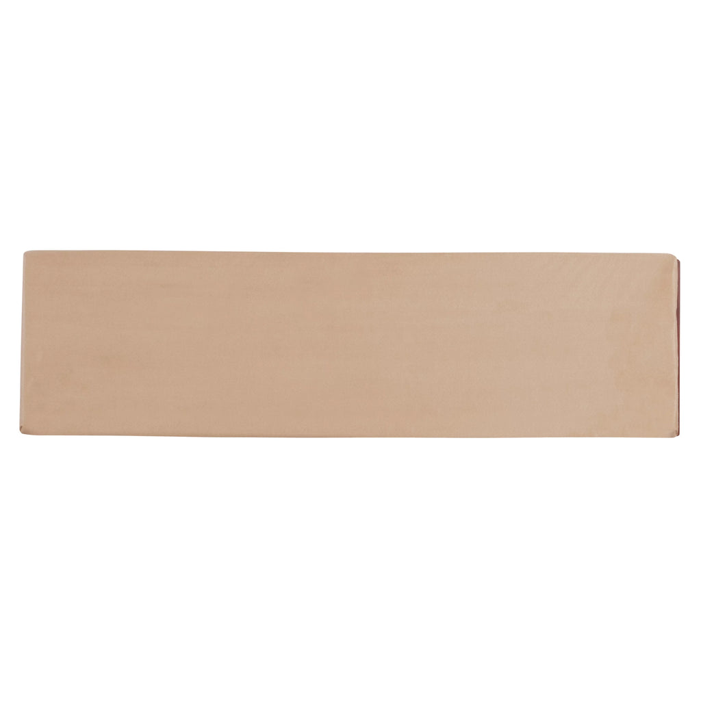 Beige Microfiber Corner Dining Nook Cushion Set U664