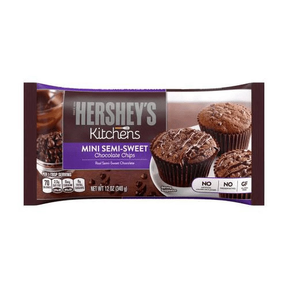 Semi-Sweet Chocolate Mini Chips, 12 Oz J923