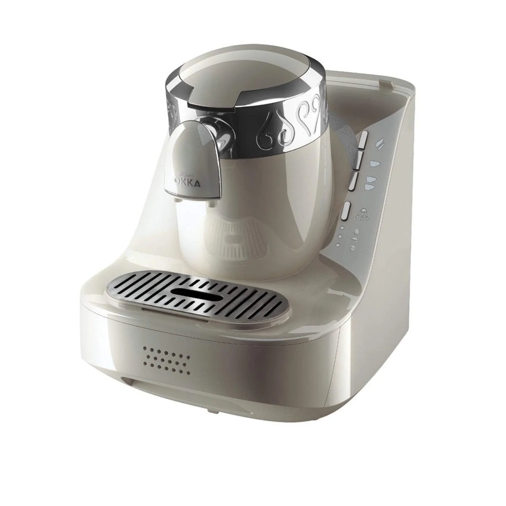 Automatic Turkish Coffee Machine White Silver K793