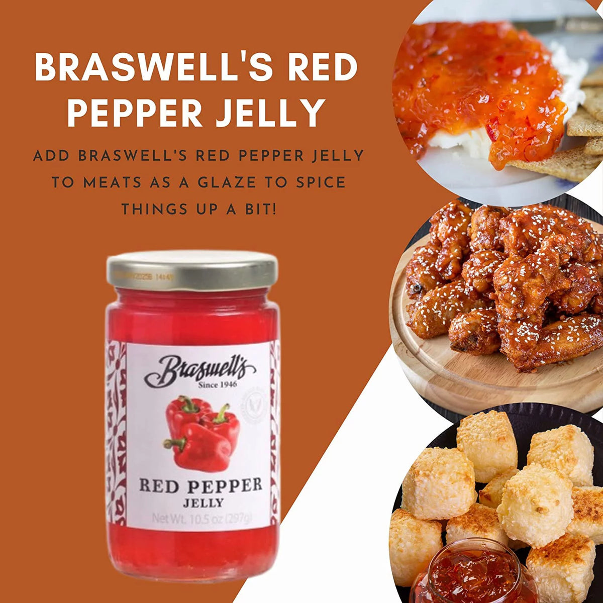 Red Pepper Jelly 10.5 Ounce Pack of 12 L4671