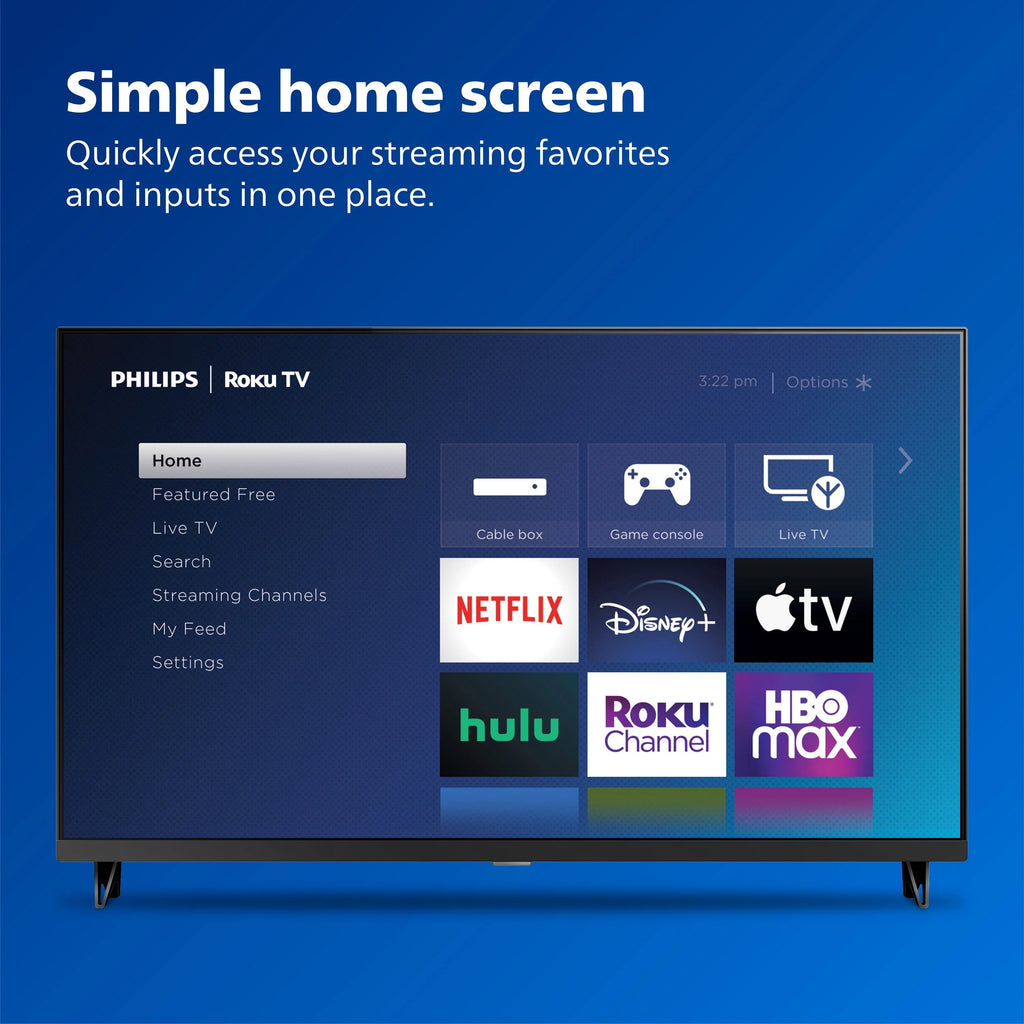 40 Class FHD 1080p Roku Smart LED TV V7908