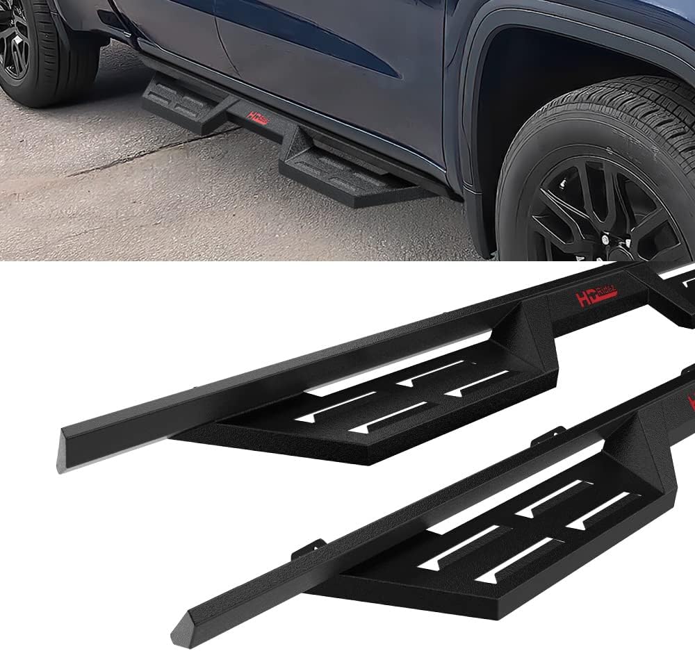 Steel Drop Down Boards Compatible with Silverado Sierra 1500 2500 3500 L58154